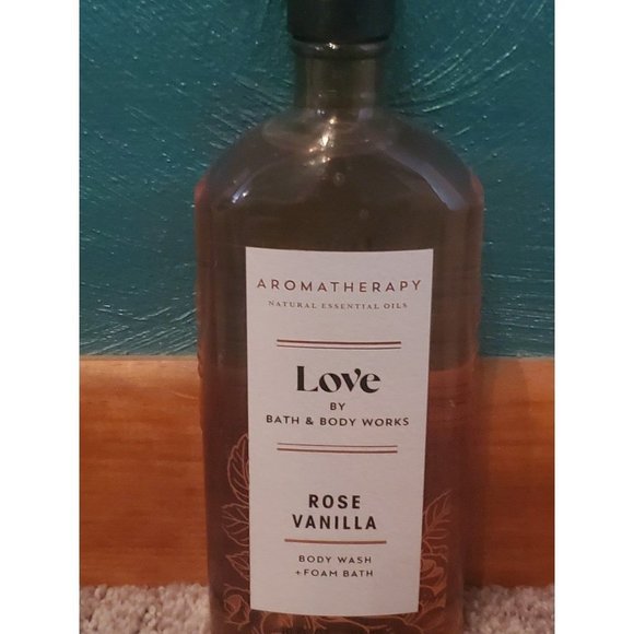 Bath & Body Works Accessories - Bath and Body Works Shower Gel- Love, Rose Vanilla